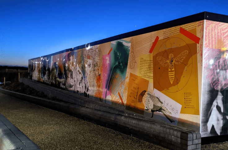 printed hoarding graphics