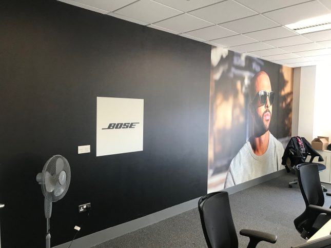 polycrill installed in the head office is bose in London